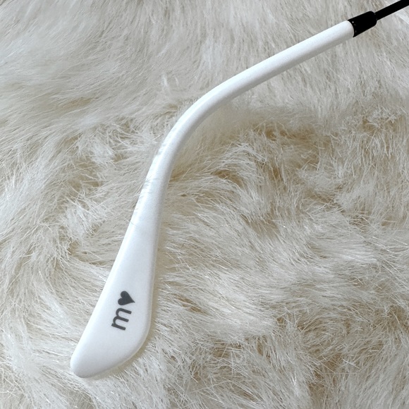 Ray Ban Round Double Bridge Customized Sunglasses | Black Frames White Trim - Picture 7 of 13